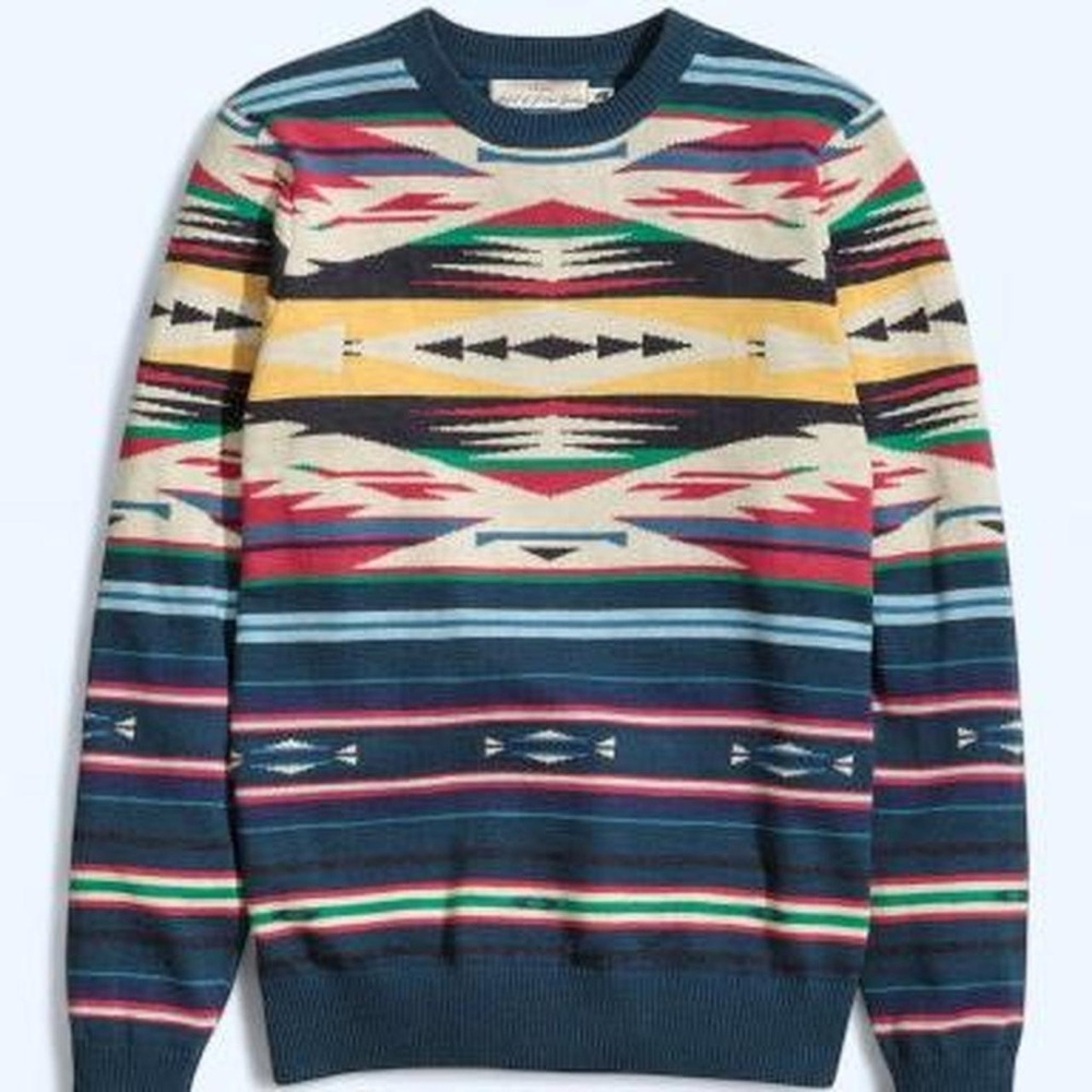 H&M Knit Striped Print Sweater